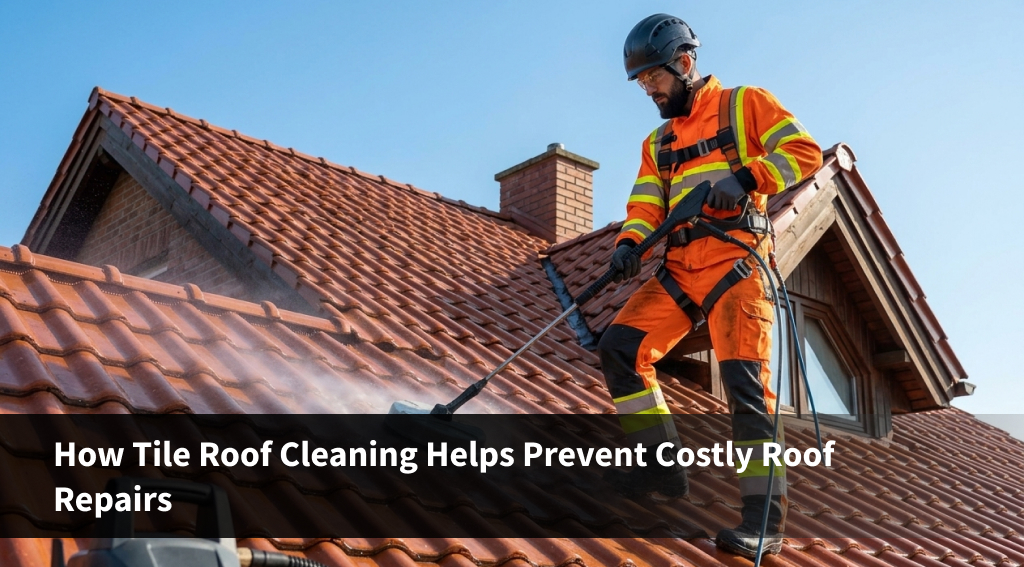 tile roof cleaning