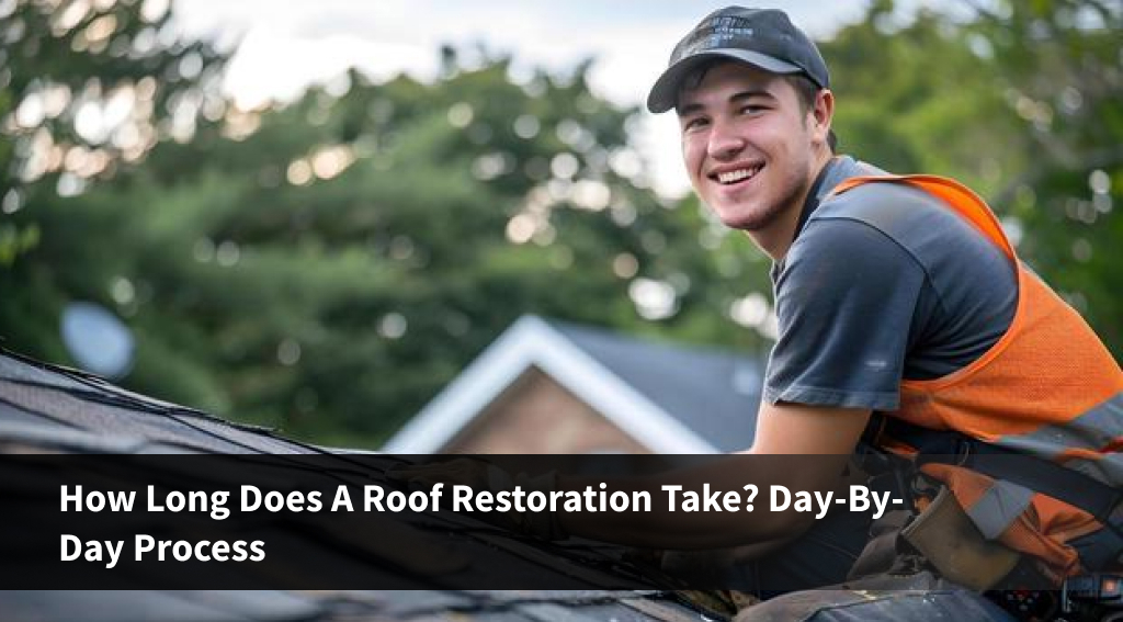 How Long Does a Roof Restoration Take? Day-by-Day Process